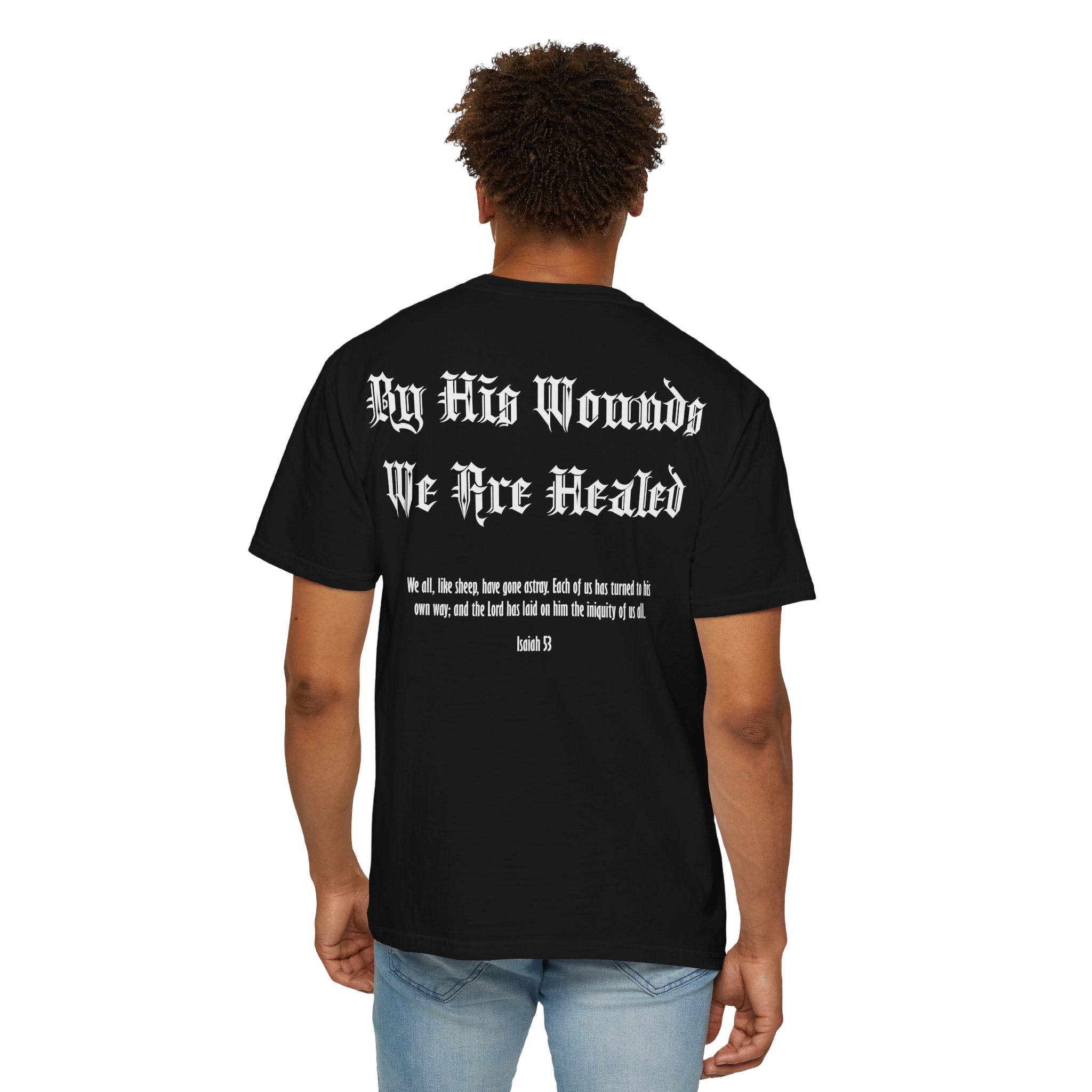 Isaiah 53 Tee in Black